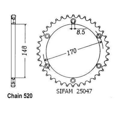 Rozeta pro Suzuki 25047CZ48